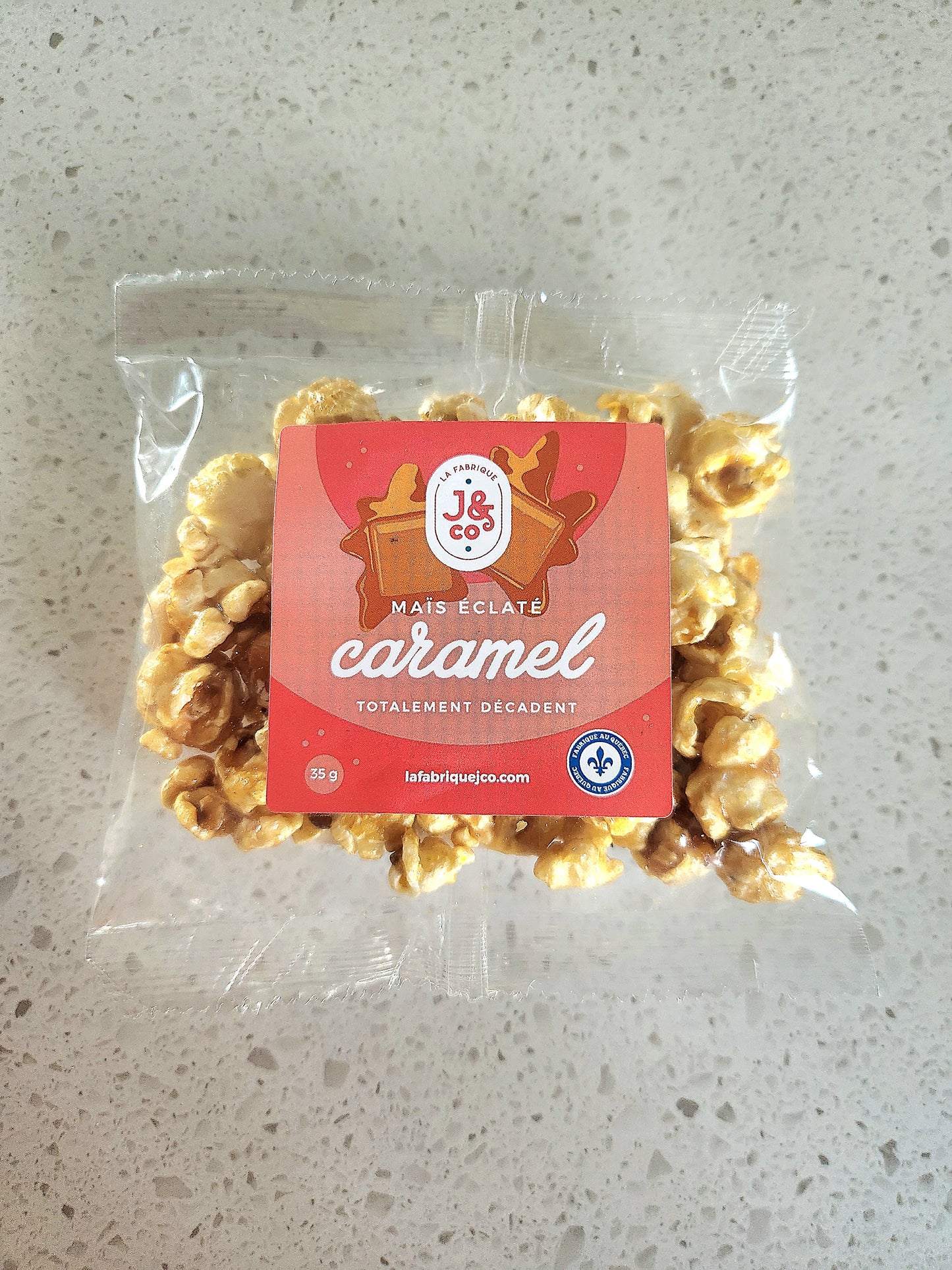 Popcorn au caramel