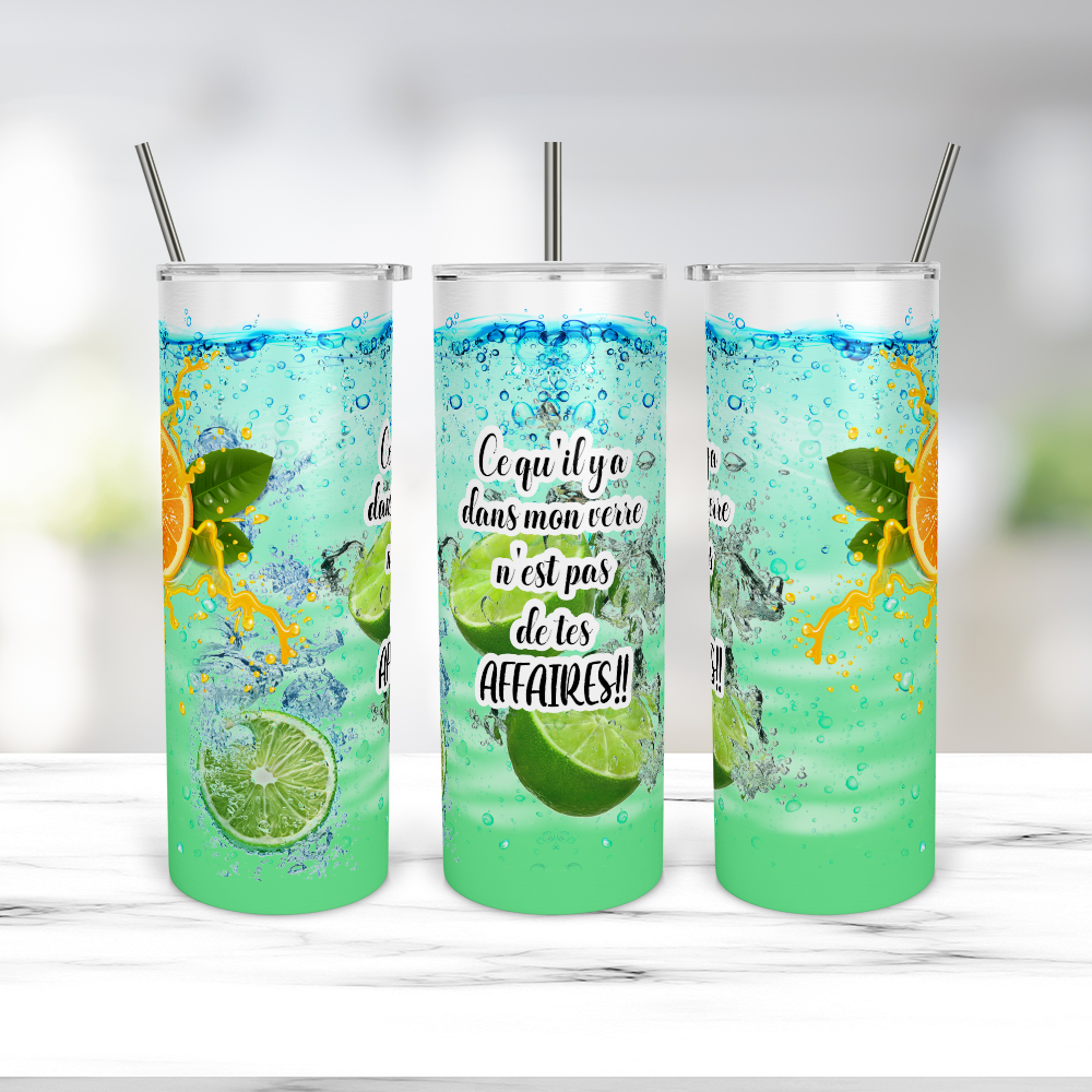 Ce qu'il y a dans mon verre vert