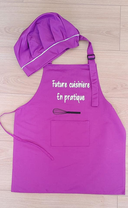 Future cuisinière en pratique